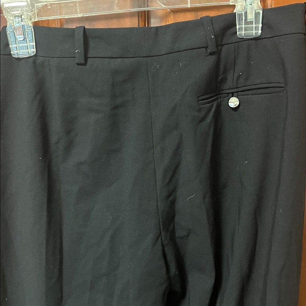 Calvin Klein Women’s Black Modern Fit Dress Pants - Picture 3 of 4